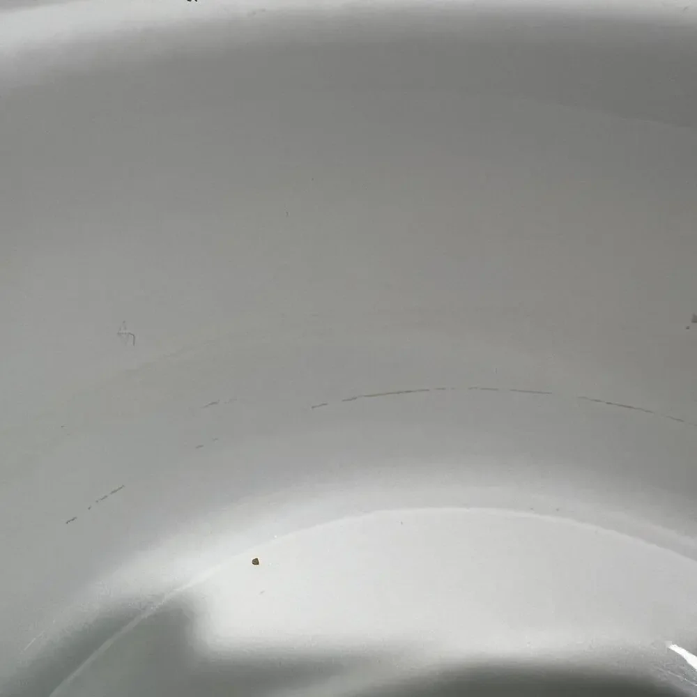 Enamel Paw Prints & Bones Dog Food Water Bowl